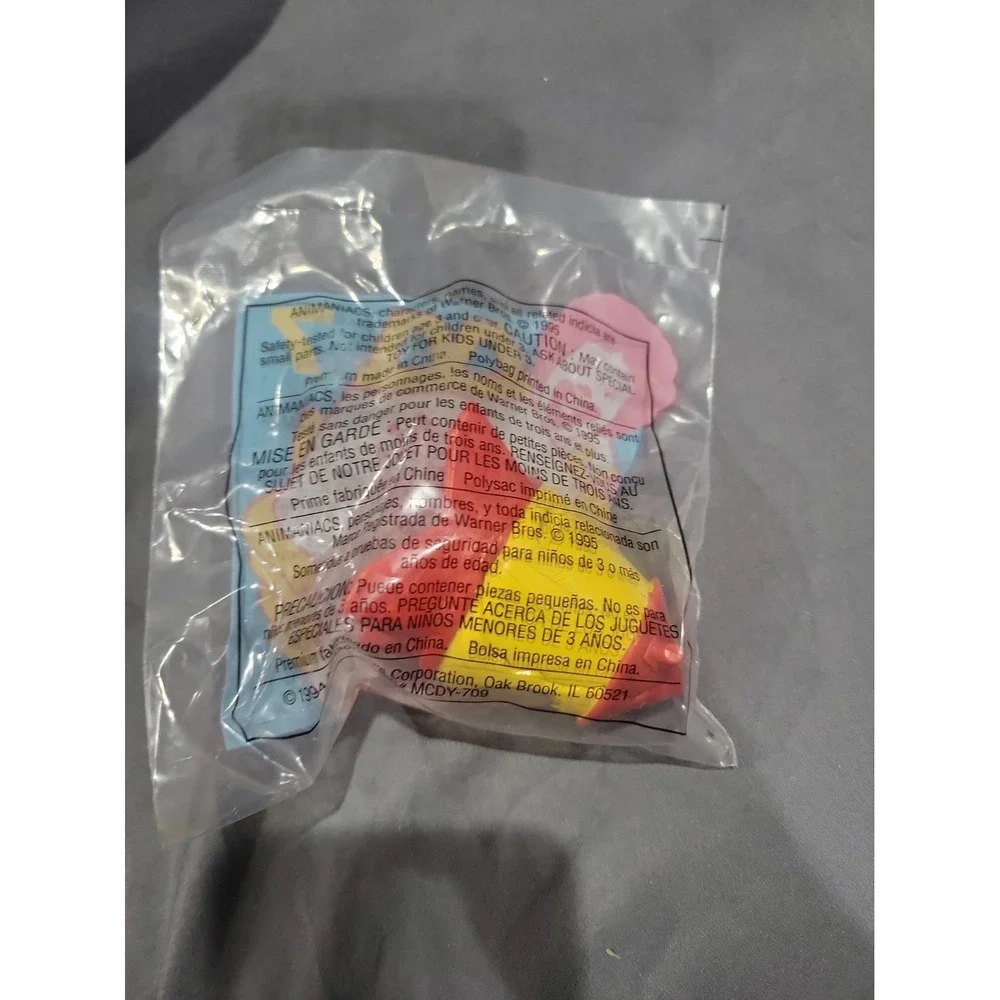 ORIGINAL Vintage 1994 McDonald's Animaniacs Wakko Yakko Dot Figure